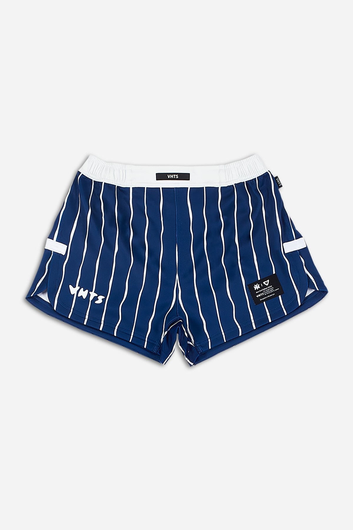 VHTS BJJ Fitted Shorts NYE24 Blue