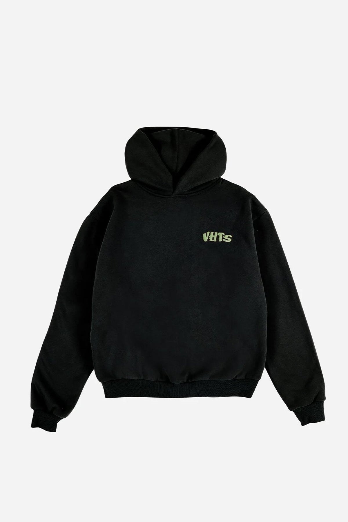 "VHTS JJC" OVERSIZED HOODIE - Black / Mint Green