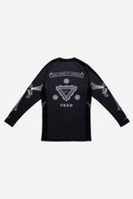 F/W 25 Special edition - Ghost Core Rash Guard BLACK Long sleeve - view 2