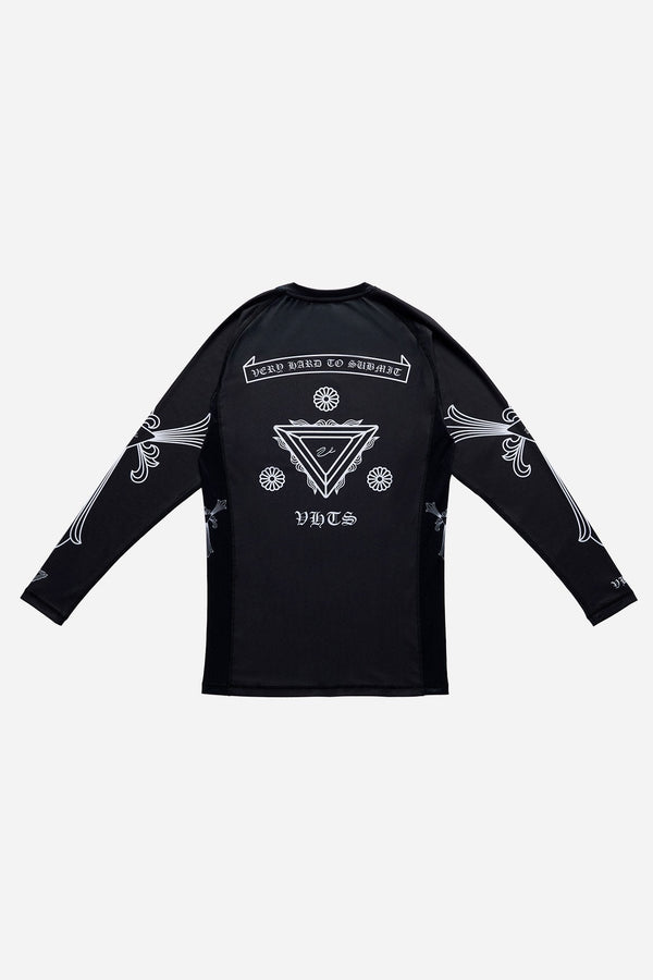 F/W 25 Special edition - Ghost Core Rash Guard BLACK Long sleeve - view 2