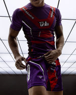 "Racer" Combat shorts Purple - view 3