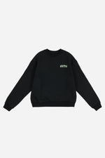 VHTS JJC CREW NECK SWEAT SHIRTS-BLACK/MINT GREEN - view 2