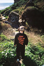 VHTS FC CREW NECK SWEAT SHIRTS-BLACK/ ORANGE - view 8