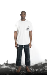 ERROR NYC X EVAN TATTOO COLLAB COTTON T SHIRTS GREY - view 6