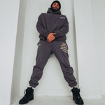 VHTS JJC Heavy Cotton sweat pants Gray / Tan tapered - view 2