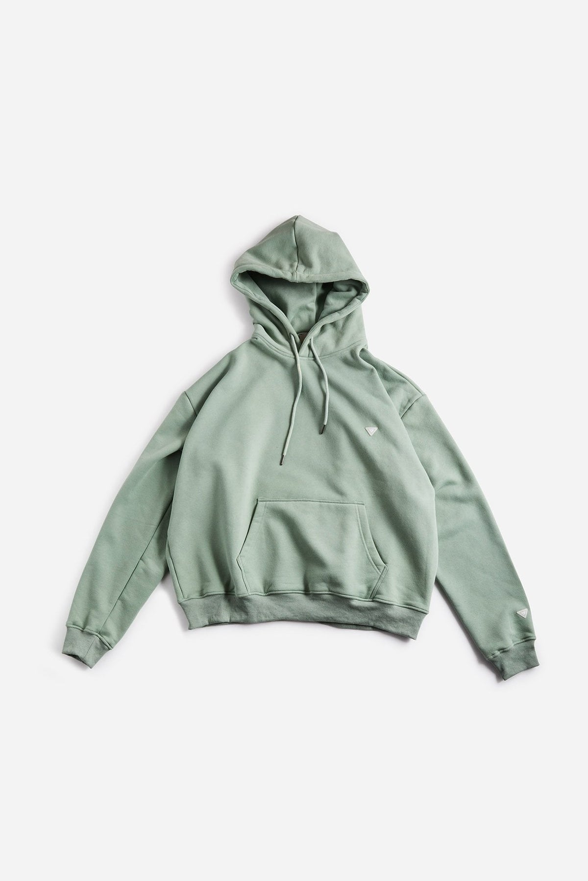 VHTS LOGO COTTON FLEECE HOODIE GREEN
