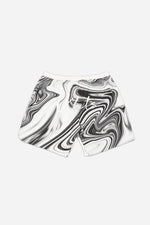 Spring/ Summer 2022 special edition Combat Shorts “Marble” White - view 2