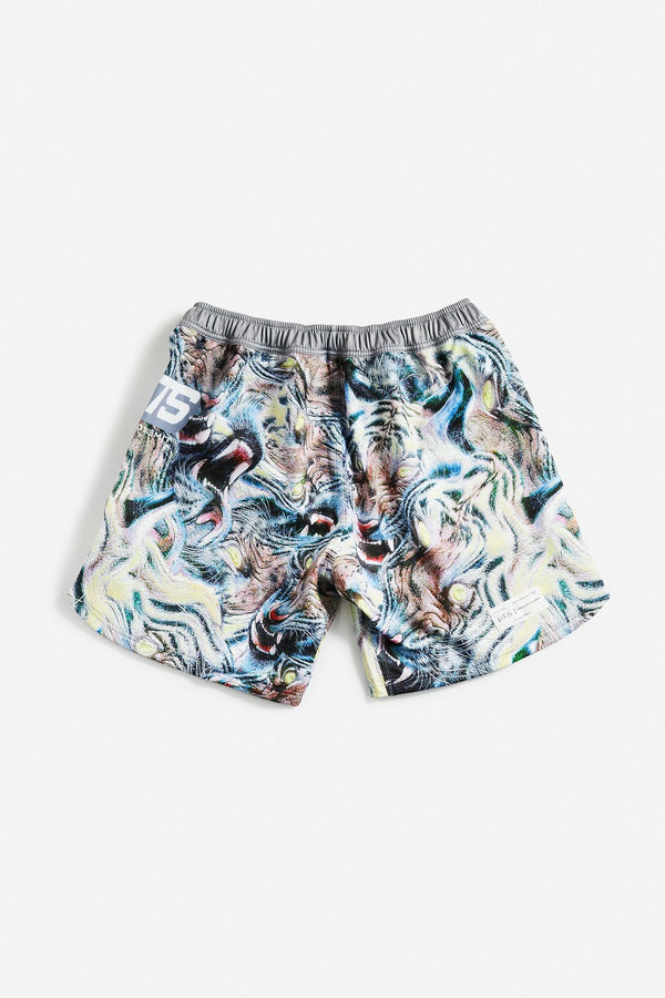S/S 2022 Trippy Tiger combat shorts Grey - view 2
