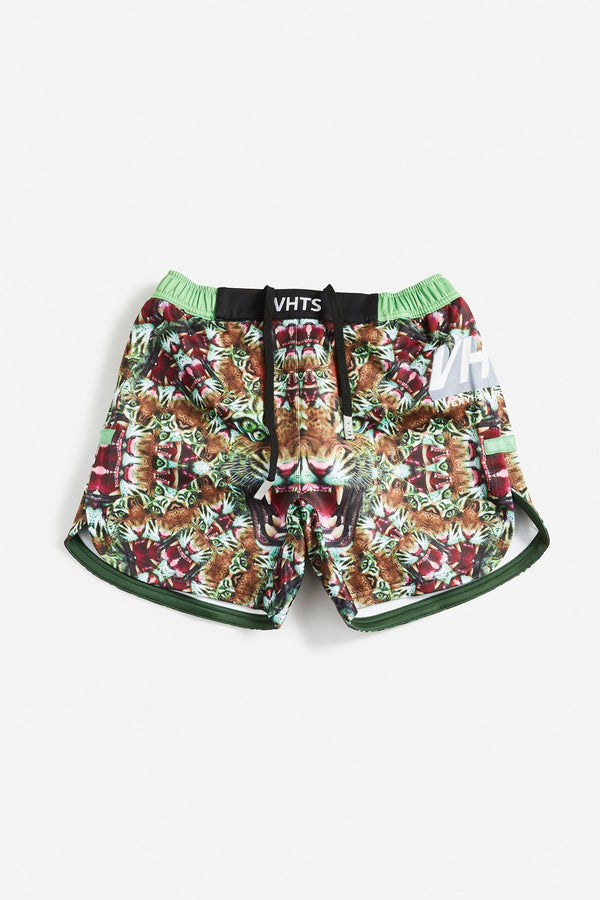 S/S 2022 Trippy Tiger combat shorts Green