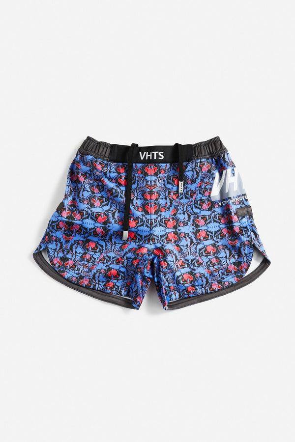 S/S 2022 Trippy Tiger combat shorts Blue