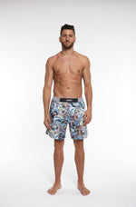 S/S 2022 Trippy Tiger combat shorts Grey - view 3