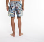 S/S 2022 Trippy Tiger combat shorts Grey - view 4