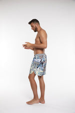 S/S 2022 Trippy Tiger combat shorts Grey - view 5