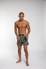 S/S 2022 Trippy Tiger combat shorts Green - view 3
