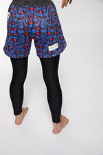 S/S 2022 Trippy Tiger combat shorts Blue - view 4