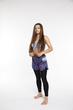 S/S 2022 Trippy Tiger combat shorts Blue - view 5