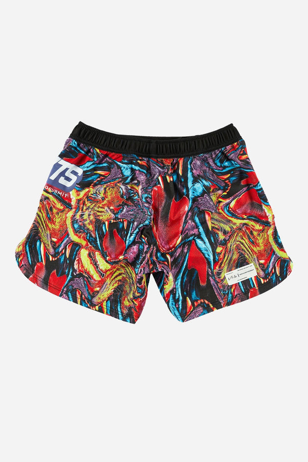 Trippy Tiger series 2023 Combat Shorts Black - view 2