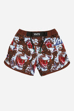Trippy Tiger series 2023 Combat Shorts Brown