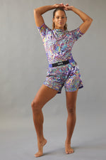Trippy Tiger series 2023 rash guard Purple - view 3