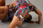 Trippy Tiger series 2023 BJJ Fitted Shorts Black - view 5