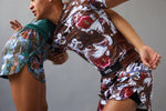 Trippy Tiger series 2023 BJJ Fitted Shorts Brown - view 5