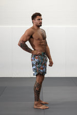 Trippy Tiger series 2023 Combat Shorts Green - view 3