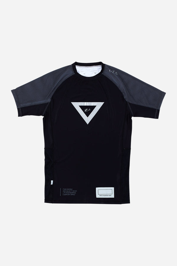 FW 23 "Waffle" Season 02 Short sleeves rash guard "Reflexion"