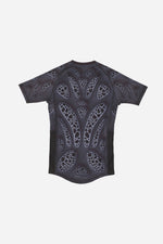FW 23 Lab edition "Biomorphism" Short sleeves rash guard Black - view 2