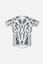 FW 23 Lab edition "Biomorphism" Short sleeves rash guard White