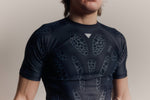 FW 23 Lab edition "Biomorphism" Short sleeves rash guard Black - view 4