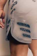 FW 23 Lab edition "Biomorphism" Combat shorts Cream White - view 4
