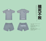 SPRING/ SUMMER 2024 SPECIAL EDITION "BLACK LABEL"  RASH GUARD 雖死不敗 GREY - view 3