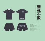 SPRING/ SUMMER 2024 SPECIAL EDITION "BLACK LABEL"  COMBAT SHORTS  雖死不敗 BLACK - view 3