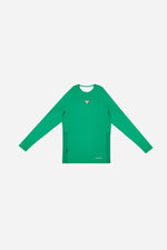 SPRING/ SUMMER 2024 SPECIAL EDITION "BLACK LABEL"  RASH GUARD 雖死不敗 GREEN - view 4