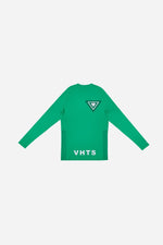 SPRING/ SUMMER 2024 SPECIAL EDITION "BLACK LABEL"  RASH GUARD 雖死不敗 GREEN - view 5