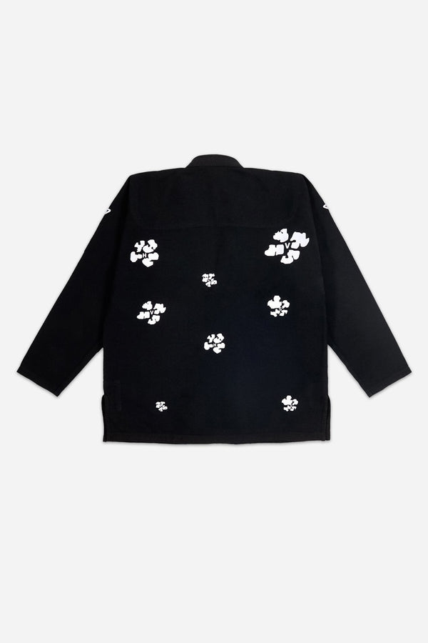 VHTS Spring/ Summer 2024 "Cotton Dream" kimono Black - view 2