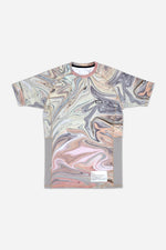 Marble series 24 Rash Guard “Latte”
