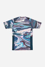 Marble series 24 Rash Guard “Forest” - view 2