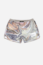 Marble series 24 combat shorts “Latte”