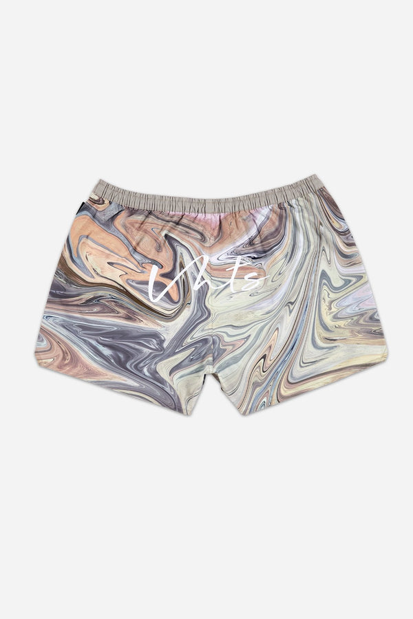 Marble series 24 combat shorts “Latte” - view 2