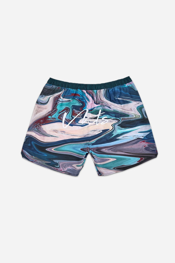 Marble series 24 combat shorts “Forest” - view 2
