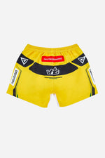 "Racer" Combat shorts Yellow - view 2