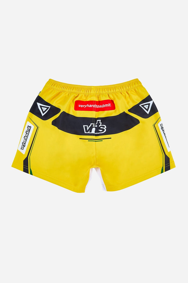 "Racer" Combat shorts Yellow - view 2