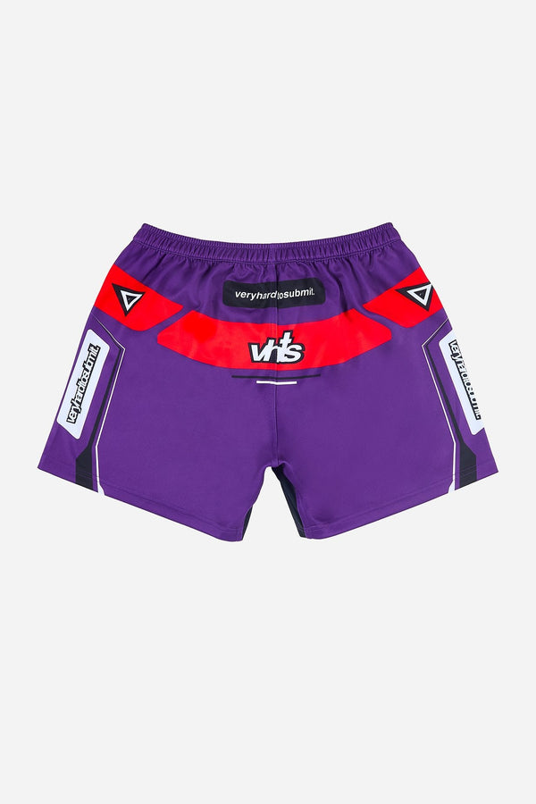 "Racer" Combat shorts Purple - view 2