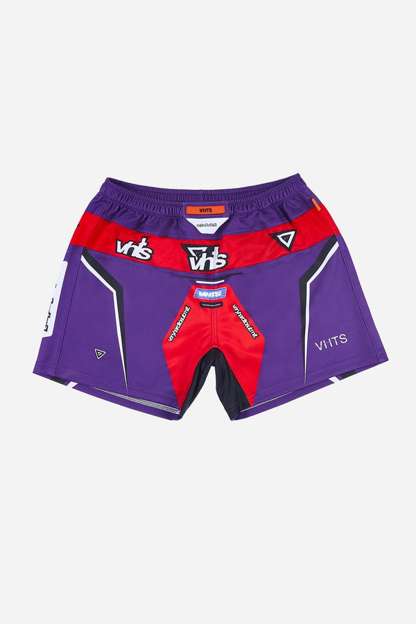 "Racer" Combat shorts Purple
