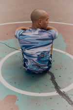 Marble series 24 Rash Guard “Forest” - view 6