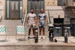 Marble series 24 combat shorts “Latte” - view 5