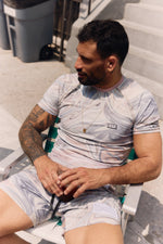 Marble series 24 combat shorts “Latte” - view 6