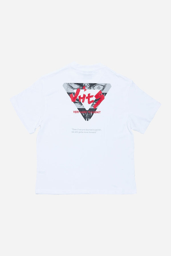Collection "RAGE" Oversized Premium Cotton T shirts WHITE - view 2