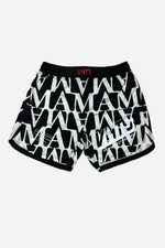 VHTS × MATIN AVENIR Limited Collaboration Monogram Combat Shorts BLACK (PRE ORDER WAITING TIME 30 DAYS)